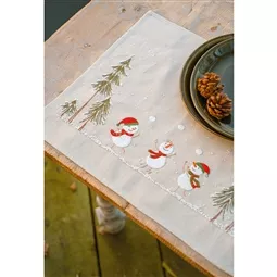 Snowmen Placemat - Set of 2