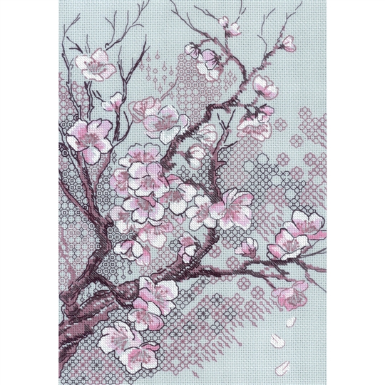 Plum Blossom Blackwork