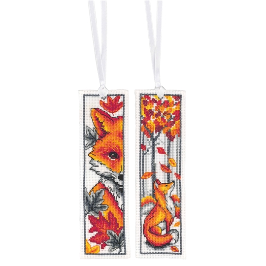 Foxes Bookmarks - Set of 2