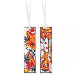 Foxes Bookmarks - Set of 2