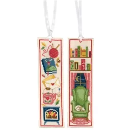 Cosy Reading Bookmarks - Set of 2