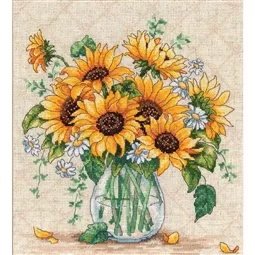 Sunflowers in a Vase