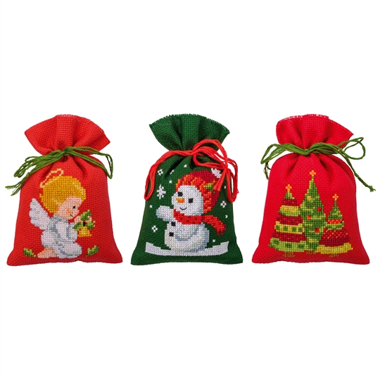 Christmas Time Bags Set of 3
