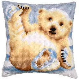 Little Polar Bear Cushion
