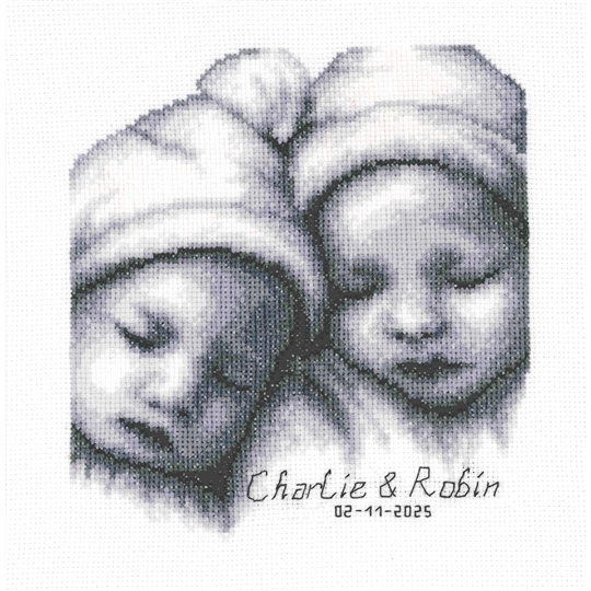 Twins Birth Sampler