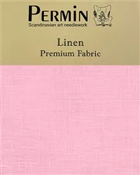 Permin 28 Count Linen - Rose