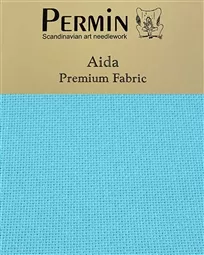 Permin 16 Count Aida - Riviera Aqua