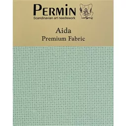 Permin 16 Count Aida - Sea Lily