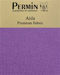 Permin 14 Count Aida - Lilac