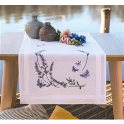 Lavender and Butterflies Runner