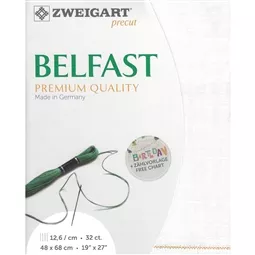 Belfast 32 Count Linen Pre-Cut - Antique White