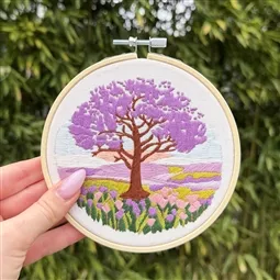 Jacaranda on the Plain