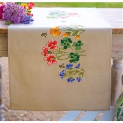 Meadow Flowers Table Runner