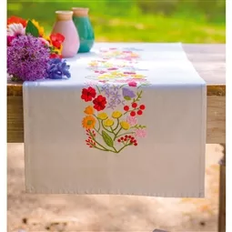 Floral Symphony Runner