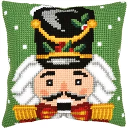 Nutcracker Cushion Green