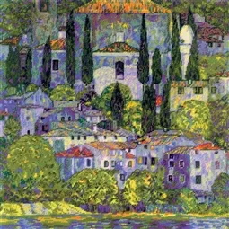 Landscape with Cypresses