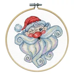 Santa Wink with Hoop