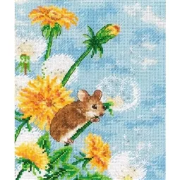 Mouse on a Dandelion