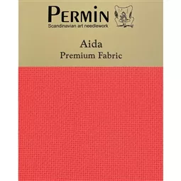 Permin 16 Count Aida - Riviera Coral