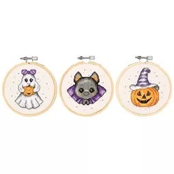 Ghost and Bat Miniatures - set of 3