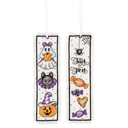 Trick or Treat Bookmarks
