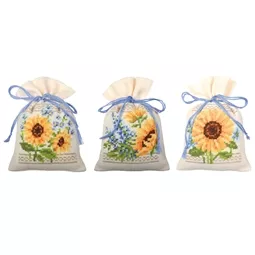 Sunflowers Bags - Set of 3