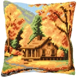 Autumn Landscape Cushion