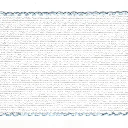 Zweigart 14 count Aida Band 50mm - White/Blue
