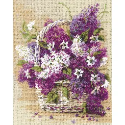 Basket of Lilacs